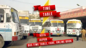 kota to jaipur roadways bus time table
